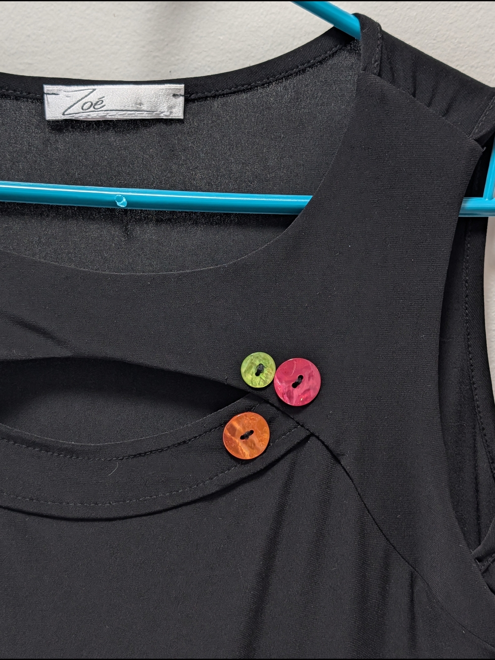 Zoé Colourful Ruffle Tank - Picture 5 of 6
